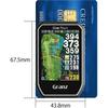 Shot Navi Granz BK Гольф GPS с сенсорным большим экраном Сделано в Оснащен новейшим GPS Michibiki L1S Соревновательный Панель разницы высот, Текст,