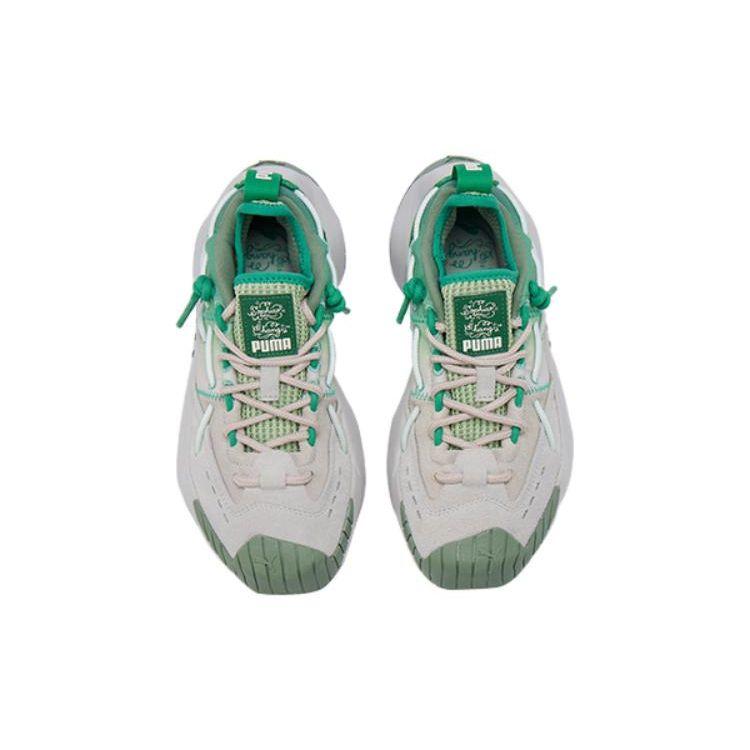 Puma Plexus Gradient Sophia Chang Спортивно-повседневная прочная низкая обувь для образа жизни Унисекс кроссовки Зеленый 388440-03
