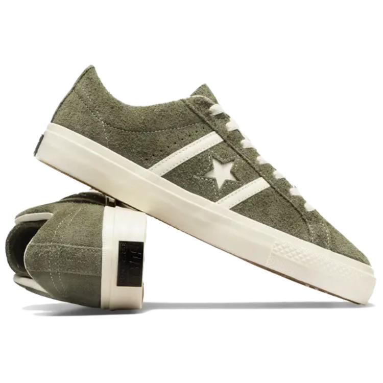 Converse Мужские кроссовки One Star Academy Pro Suede Utility Egret зеленые черные A08489C