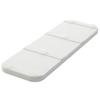 Nitori (NITORI) Water-Absorbent Porous Ceramic Tray HT1611 White, Width 19 x Depth 6.5 x Height 1cm (8511611)