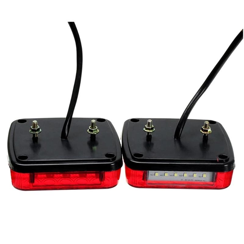 26LEDs Tail Light Trailer Truck Caravan-Taillight Turn Signal Indicator Number Plate Light Rear Reverse Brake Stop Lamp