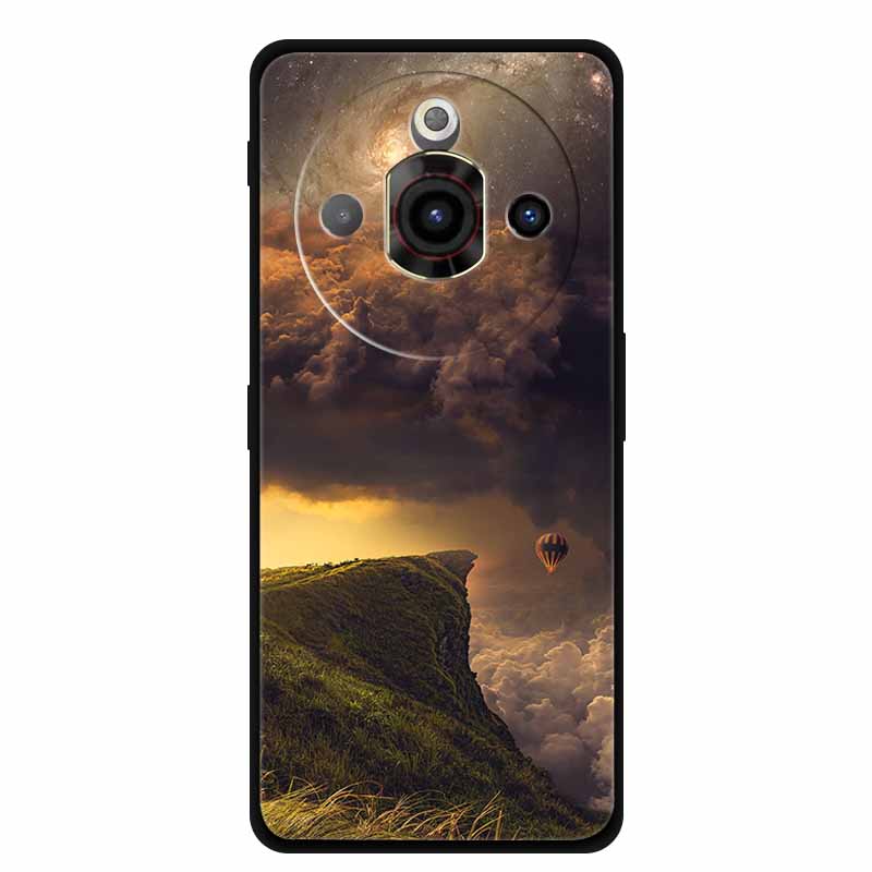 Для чехла NUBIA Focus Pro 5G Оригинальный Мягкий Силикон ТПУ Чехлы для Телефона Задняя Крышка Для NUBIAFocus Pro Модный Планета Защитный Coque