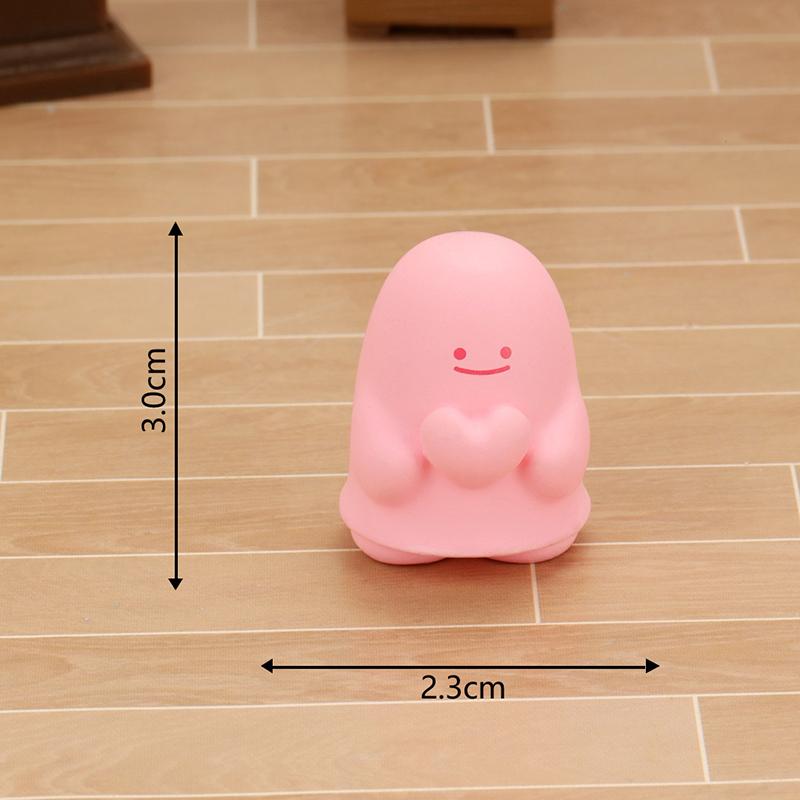 Милый мультфильм Мини Хэллоуин Красочные призрак Миниатюрные фигурки Настольный автомобиль Микро Пейзаж Украшения для дома Украшения Аксессуары