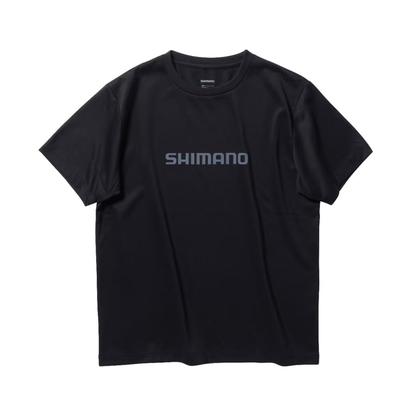 SHIMANO DRY Логотип Рукав ЧЕРНЫЙ S Футболка SH-021W