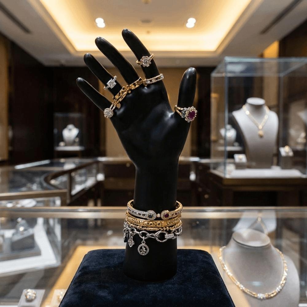 Durable Mannequin Hand Multi-purpose Jewelry Display Holder Display Stand Showroom