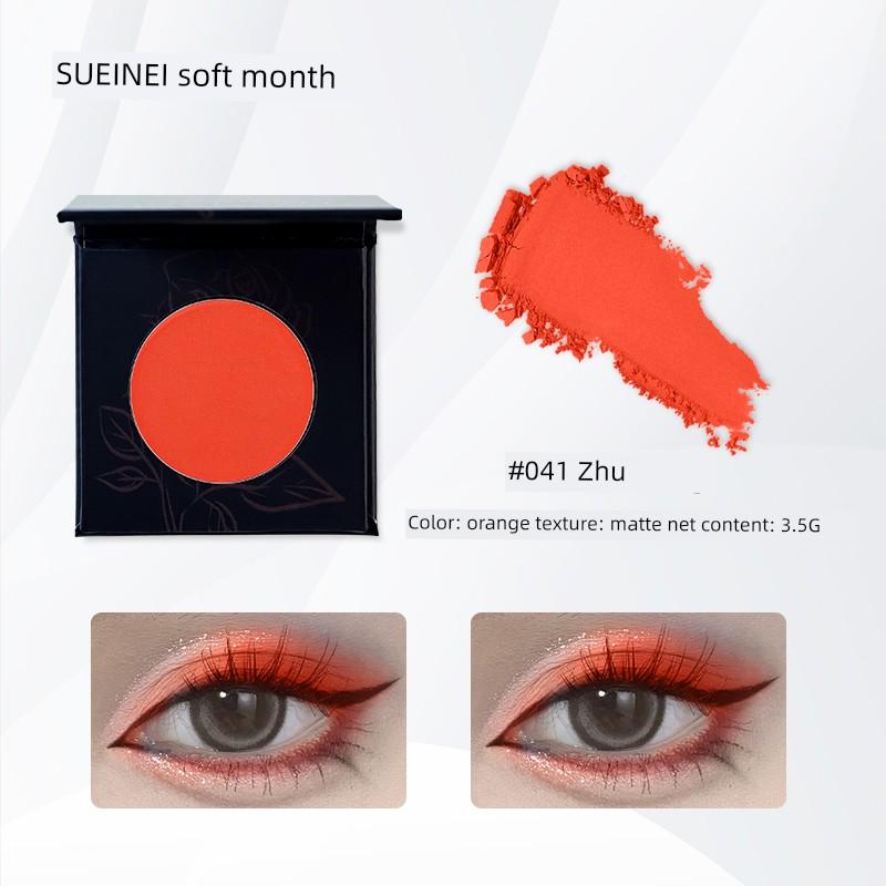 South Korea Monochrome Eyeshadow Dark Brown Cold Gray Lower Eyelid Full Matte Earth Tone Smoky Makeup Multi-Color Coffee Self-Set Plate