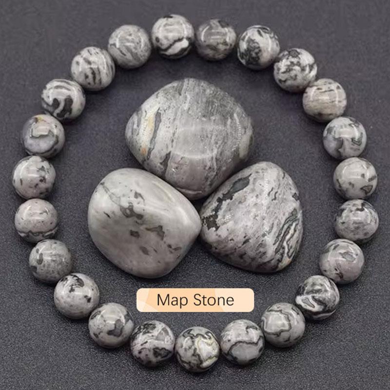stone bracelet for women men trendy Blue Apatite beaded gemstone bracelets boss day scene employee appreciation gifts