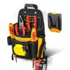 DIYPro 21-Compartment Electrician's Pouch with Clips, Tool Organizer - Heavy-Duty for Carpentry and Home Improvement