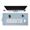 BUBM Mouse Pad Extra Large Office Desk Pad Laptop Mat Keyboard Pad Writing Desk Office Desk Pad Gaming Mat Waterproof Customizable 100*50cm Sky Blue