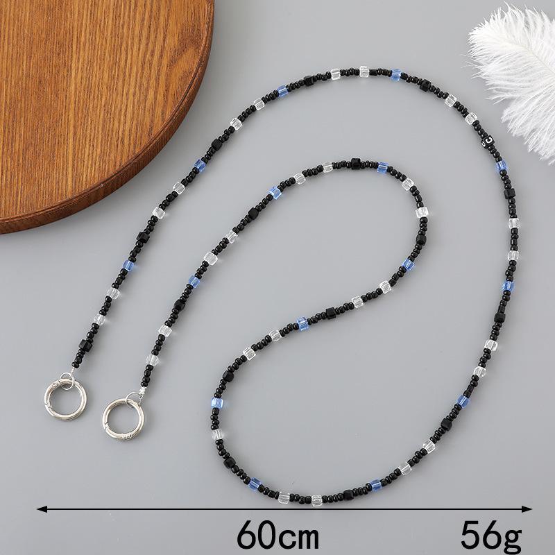 Цепочка-шнурок для телефона из жемчуга с бусинами, Универсальные ремешки-цепочки для чехла телефона, Аксессуары для телефона