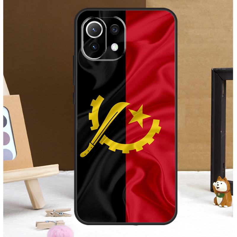 Angola flag Case For Xiaomi 15 14 Ultra 13T 14T 15T 17 Pro Max POCO F7 Pro F5 F6 X5 X6 X7 F8 Ultra Cover