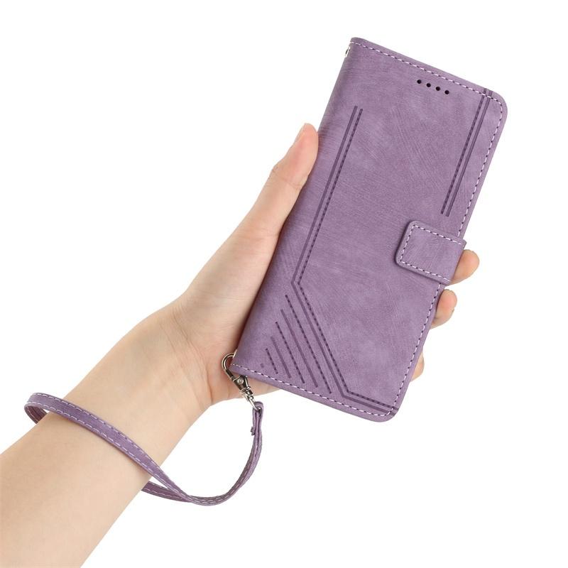 Casing For Tecno Camon 30 Premier Pova 6 Pro Neo Li9 CL9 4g 5g Leather Case Wallet Long Rope Flip Strap Crossbody Shoulder Card Slots Cover