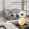 304 Stainless Steel Countertop Dish Drying Rack