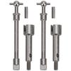 Stainless Steel Front Drive Shaft Dog Bone Replacement for Axial SCX24 90081 124 RC Car