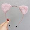 Glitter Cute Cat Ears Headband Kitty Headband Women Girls Kids Sparkly Hair Metal Hoop Shiny Hair Bands Hair Accessories