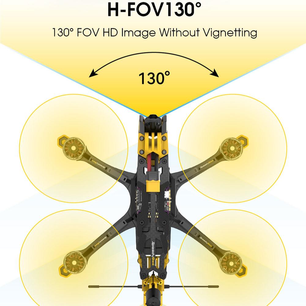 Speedybee Master 5 V2 Аналоговый / HD DJI O3 F7 6S Дюймовый радиоуправляемый гоночный дрон с FPV для фристайла PNP BNF