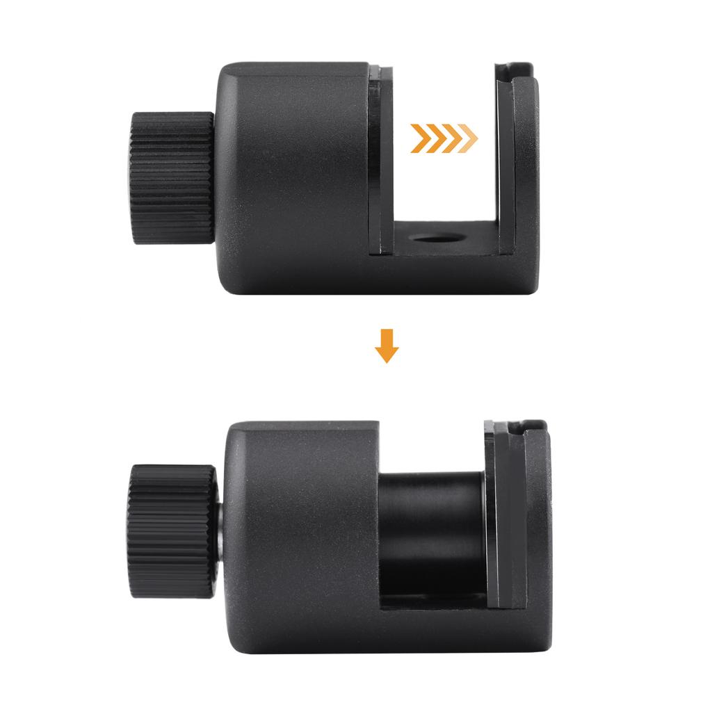 Mini Cell Phone Mount Tripod Adapter Tripod Phone Holder Stand with 1/4 Inch Interface for