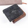Ретро кожаный кошелек на молнии Мужской горизонтальный многослотовый держатель для карт Многофункциональный бизнес зажим для денег Мужской кошелек для монет Клатч