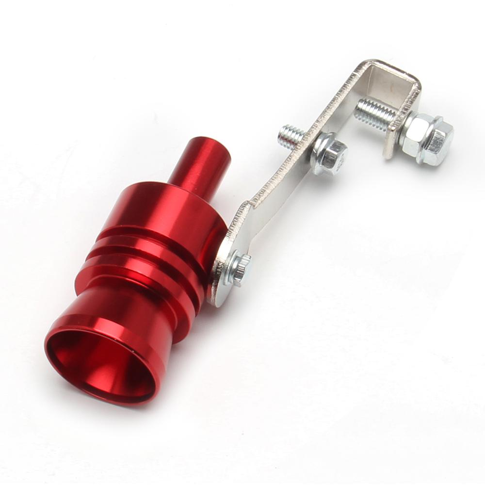 Универсальный автомобильный черный свисток с турбо-звуком, устройство для переоборудования автомобиля, симулятор турбо-звука выхлопной трубы, турбо-глушитель со свистком S/M/L/XL