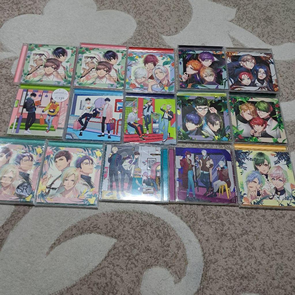 Used Anime A3! 15 CDs bundle !