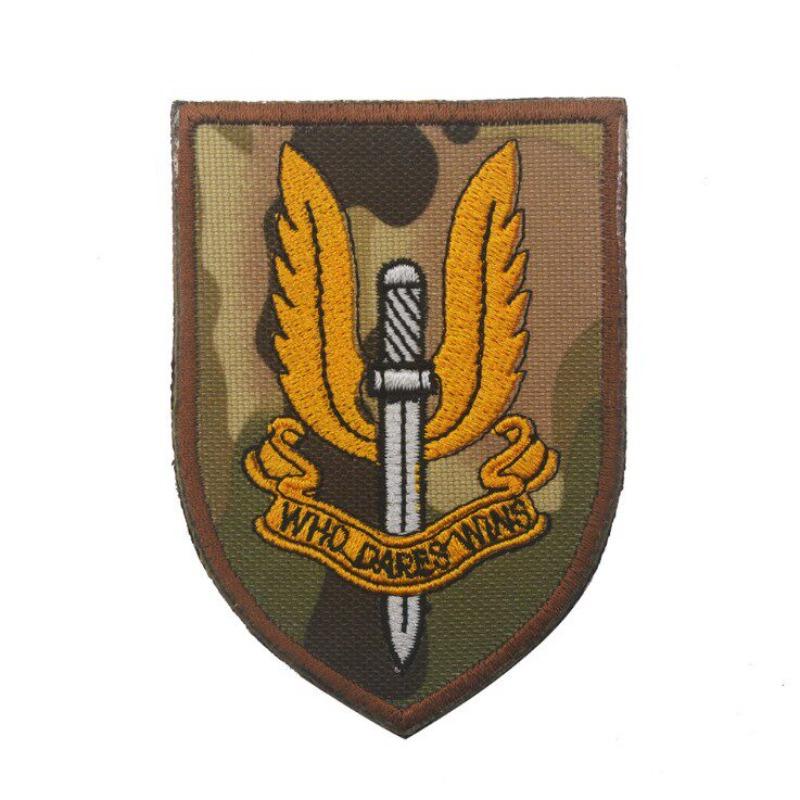 Британские воздушно-десантные войска (ПАВ) значок, вышитый шерстяной Велкро, нарукавные шевроны