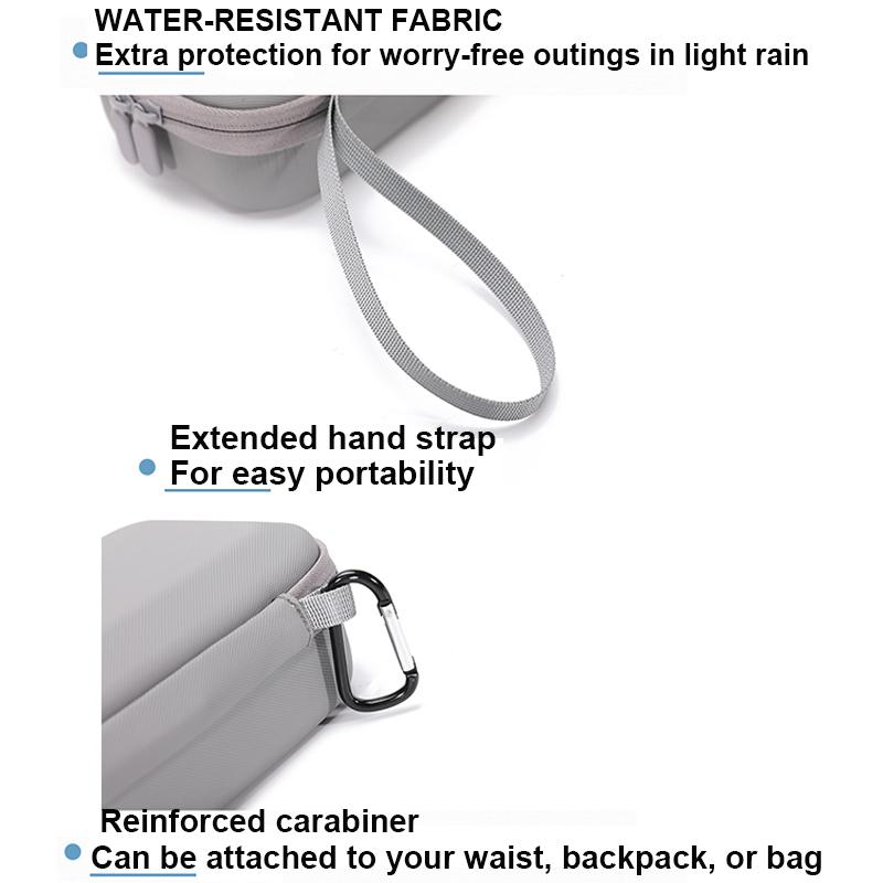 Protective EVA Hard Case for DJI OM 7/7P/8 Gimbal Stabilizer Waterproof Shockproof Travel Carrying Storage Bag Box Accessories