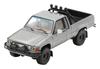 Gaincorp Products Scale Toyota Hilux SR5 XTRA Cab 1985 Finished Model 1/64 - (LHD) - Gray,