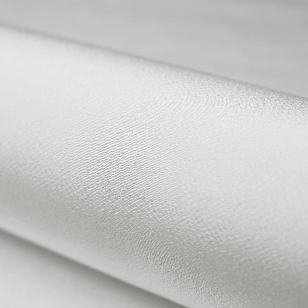 Moonfarm Rayon Crepe White 22m X 72cm for Crafts Japanese-made Fabric, 1m, 2m, 3m, 5m, Approx. Wide, Plain, (2m)