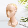 Mannequin Head Female, Face Makeup Doll for Hats Wig Making