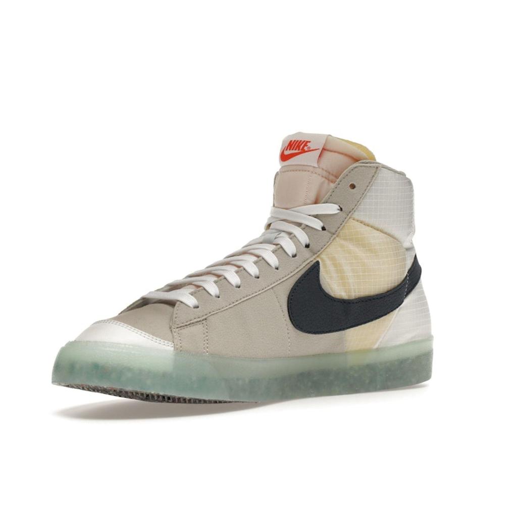 Nike Кроссовки Blazer Mid '77 Move To Zero Мужские Кремовый Синий Оранжевый DH4505-200