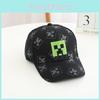 Minecraft Hip Hop Kids Baseball Cap With Sun Protection For Summer Play And Sunshade