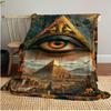 Egyptian Queen's Majesty Throw Soft Comfortable All Seasons Blanket Perfect Gift Couch Office Nap Outdoor Travel Blanket
