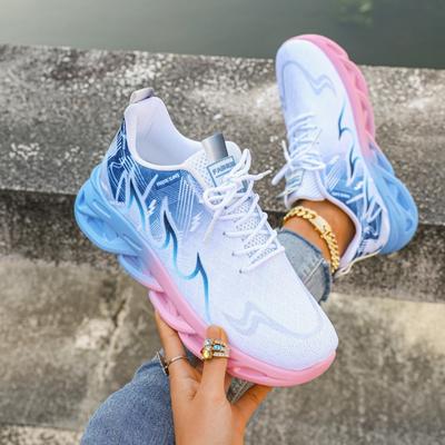 Женская повседневная спортивная обувь, дышащие легкие кроссовки, нескользящие балетки, обувь для бега и ходьбы на открытом воздухе, женская вулканизированная обувь