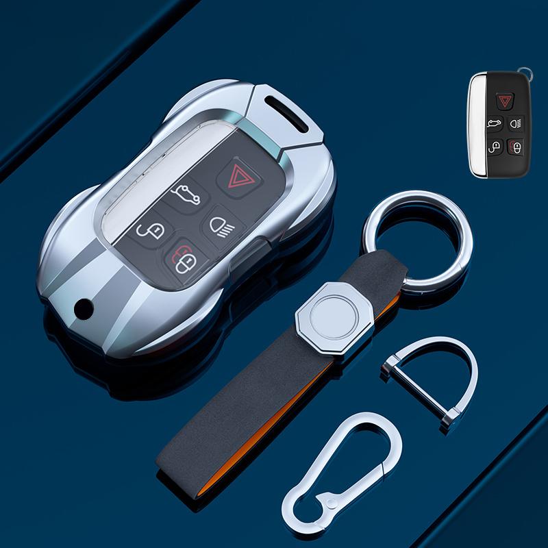 Подходит для брелока-чехла для ключей автомобиля Jaguar XFL XEL FPACE XJL FTYPE Epace Ipace Xe Оболочка для ключа Чехол для ключа Пряжка для брелока Женский