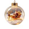 Acrylic Xmas Tree Pendants Pre-Lit Holiday Ornament Ball NEW Party Ornament  Home Decor