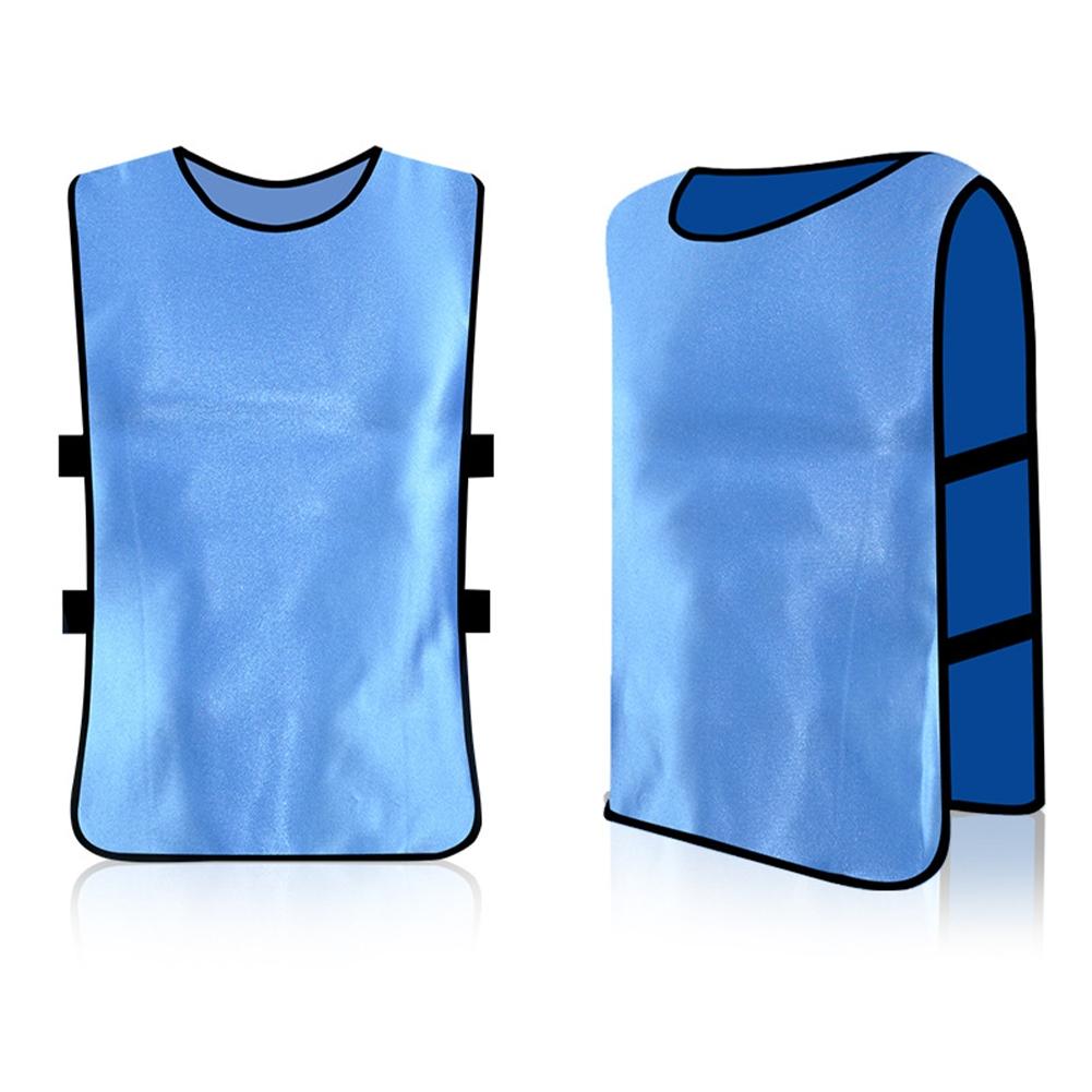 Детские спортивные тренировочные манишки жилеты баскетбол крикет футбол американский футбол регби сетка