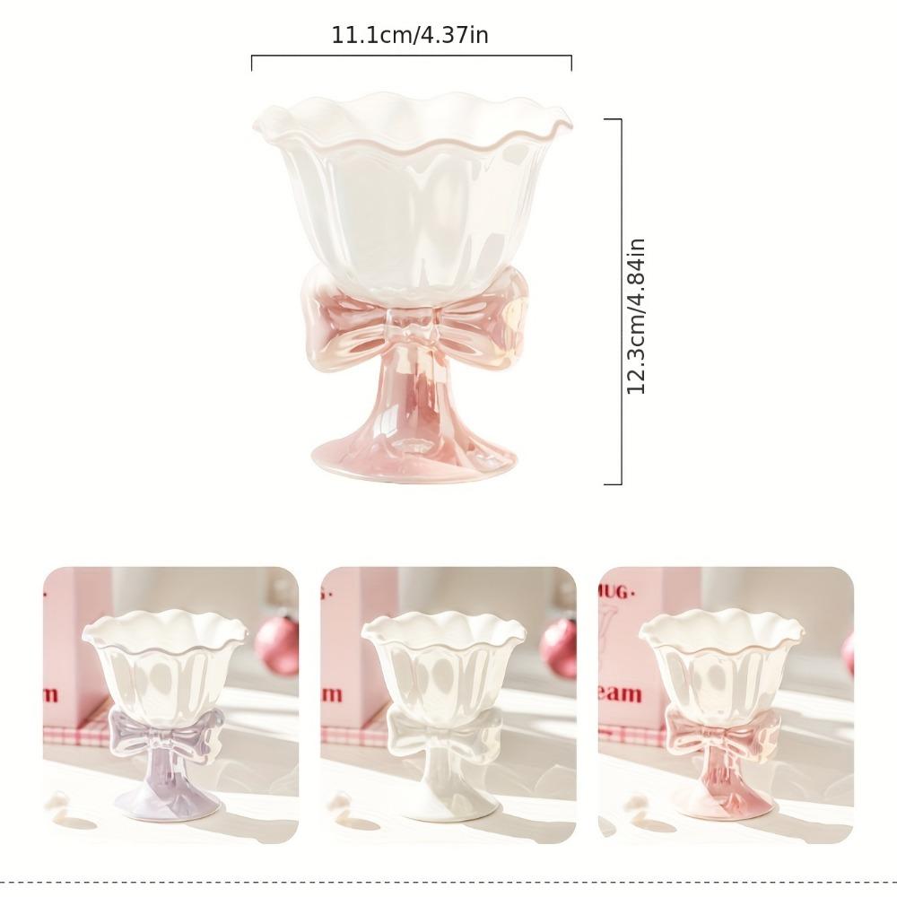 1 шт. 180 мл японская керамическая чашка для десерта с бантом, кофейные кружки, подарок на выпускной день рождения, нежная летняя и зимняя чашка для воды, стакан