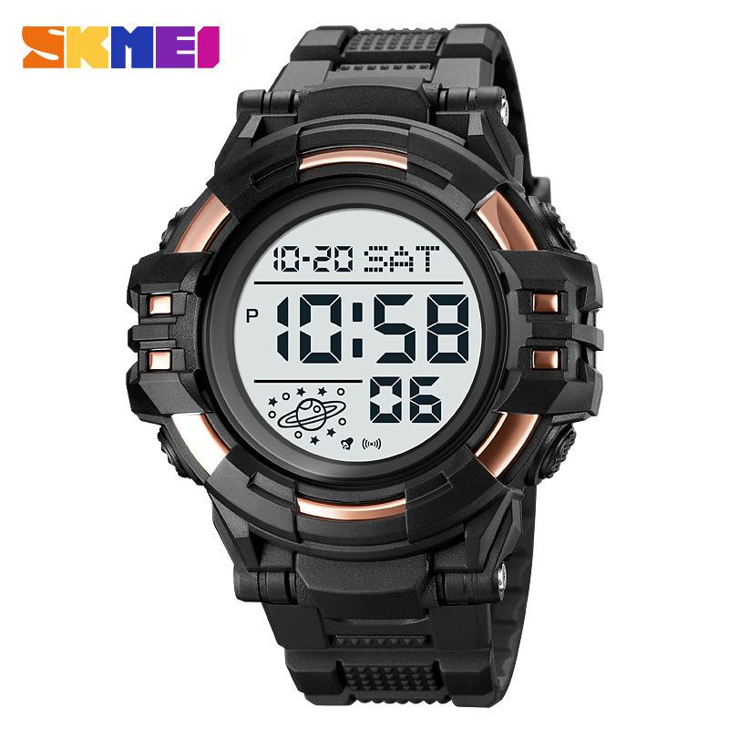 Moment beauty skmei многофункциональные спортивные мужские часы для отдыха на открытом воздухе водонепроницаемые студенческие мужские часы электронные часы