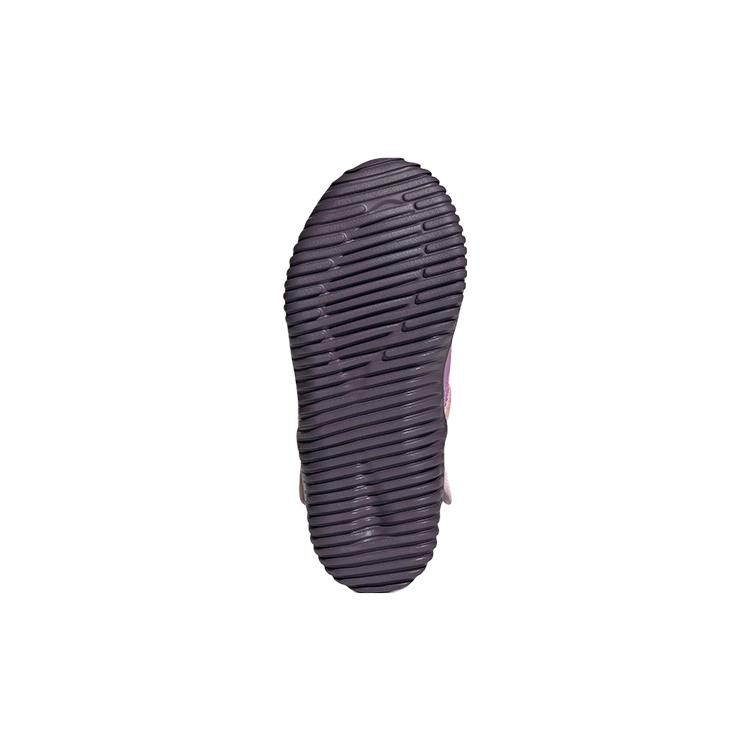 Adidas Rapidazen Slip-On Plush Warm Comfortable Stylish Shock Absorbing Wear-Resistant Mid-Top Casual Shoes Kids Casual Shoes Purple IG7820