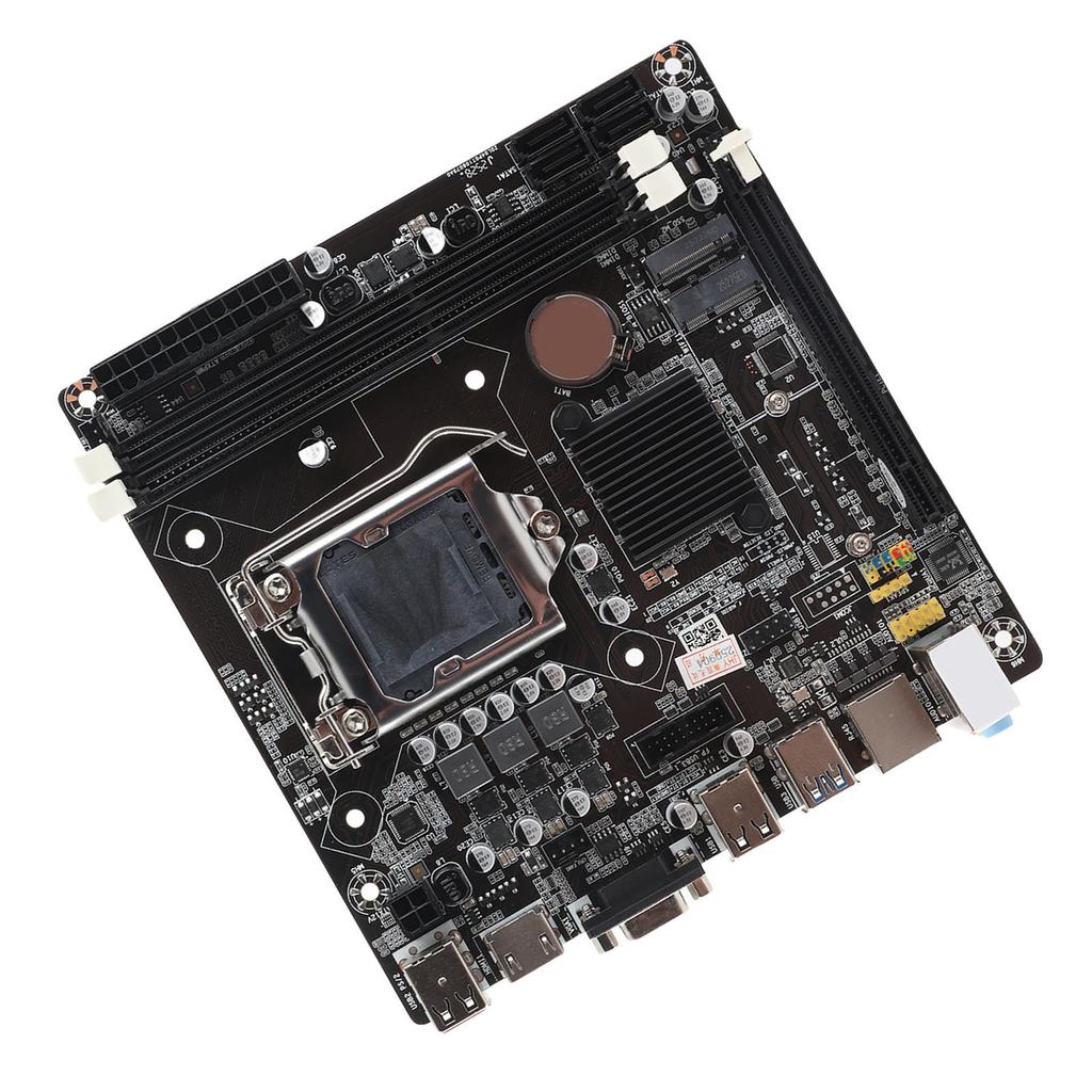 Desktop Motherboard PCIe 16X DDR3 Memory VGA HD Port Multiphase Power SATA3.0 LGA1155 Motherboard for PC Replacement