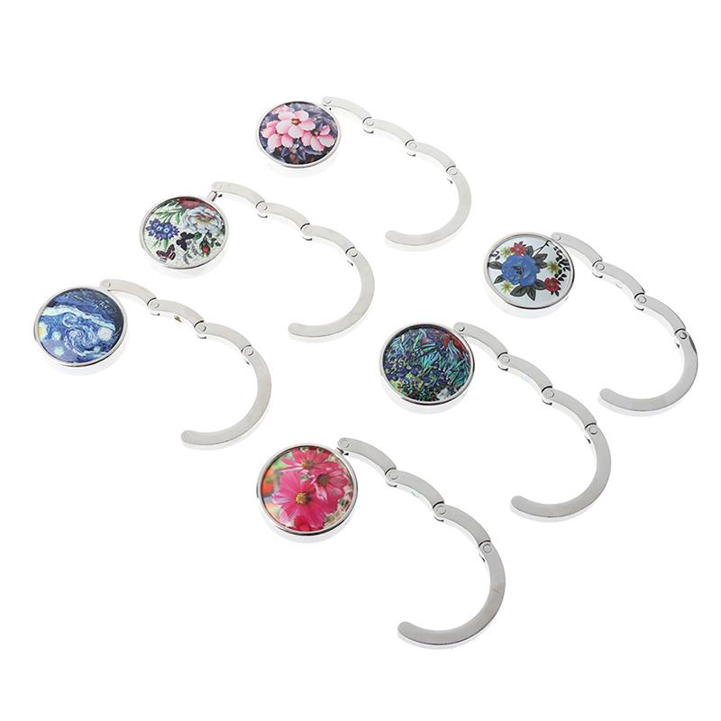 Портативная складная сумка, сумка-тоут, настольная вешалка, крючок, держатель для кошелька, вешалка