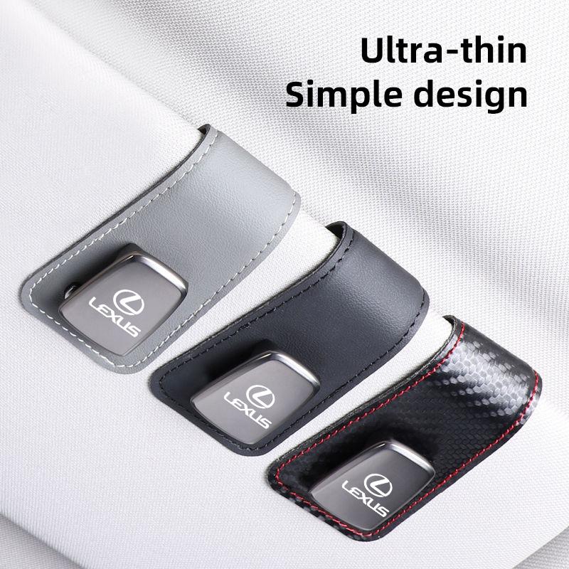 fxcr3 Car Sun Visor Glasses Clip Sunglasses Holder For Lexus RX300 IS200 IS250 ES350 Ct200h UX250h NX300h RX350 ES300h RX400h IS300h