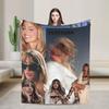 Soft Blanket Travel Office Singer TINI STOESSEL Futtura Album 2025 Throw Blanket  Flannel Bedspread For Bedroom Sofa Bed Cover
