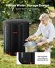 Collapsible Rain Barrel, 201 L Portable Rain Water Collection Barrel, 1000D PVC Rainwater Collection System, Garden Water Catcher Tank Storage