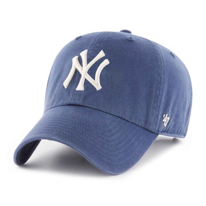 Casquette réglable - 47 Brand - New York Yankees - 100% coton - Style décontracté - Couleur bleu