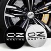 4 шт. 56 мм OZ Racing Логотип Узор Колеса Автомобиля Центральная Накладка Значок Эмблема Мода Колпачок Ступицы Наклейка Аксессуары для Внешнего Вида Авто Универсальный
