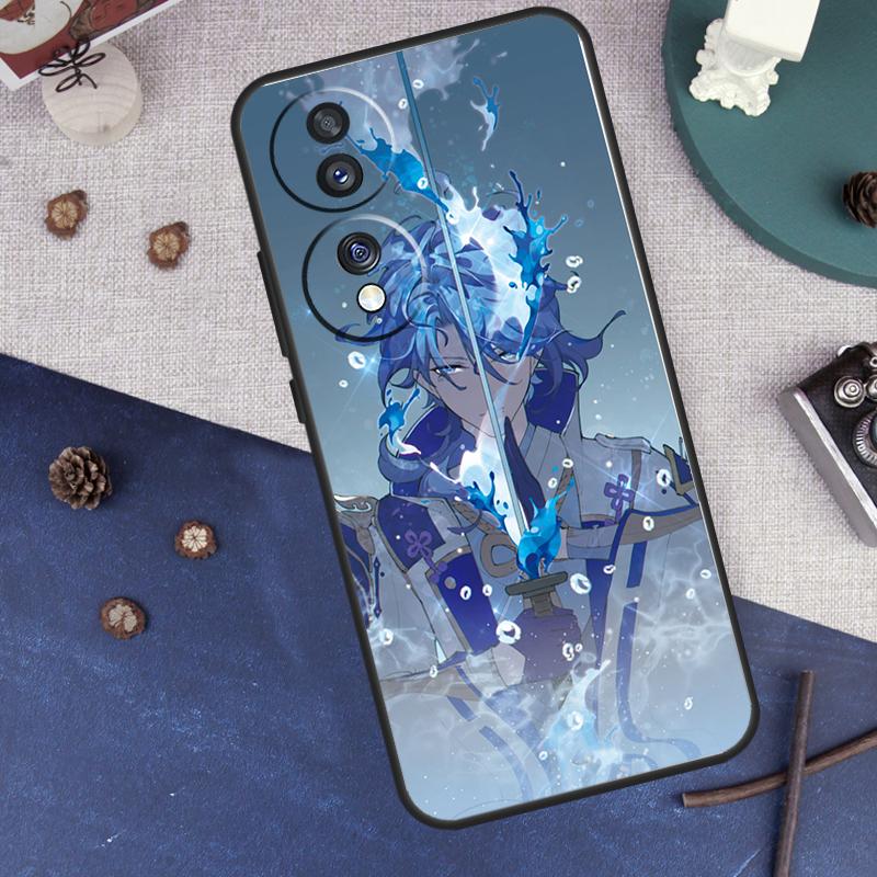 Kamisato Ayato Genshin Impact For Honor Magic 8 7 5 6 Pro Чехол Для Honor X9d X9c X9b X9a X8c X8b Win 50 70 90 200 400 Lite