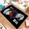 Jujutsu Kaisen Yuji Itadori Carpet! Bedroom Floor Living Room Bed Mat,Non-slip Exquisite Home Decor,Durable Machine Washable Rug