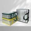 Pizza Aluminum Foil Delivery Bags Insulation Folding Picnic Portable Ice Food Thermal Bag Food Delivery Drink Carrier Insulated Pockets Cake Tote Bag