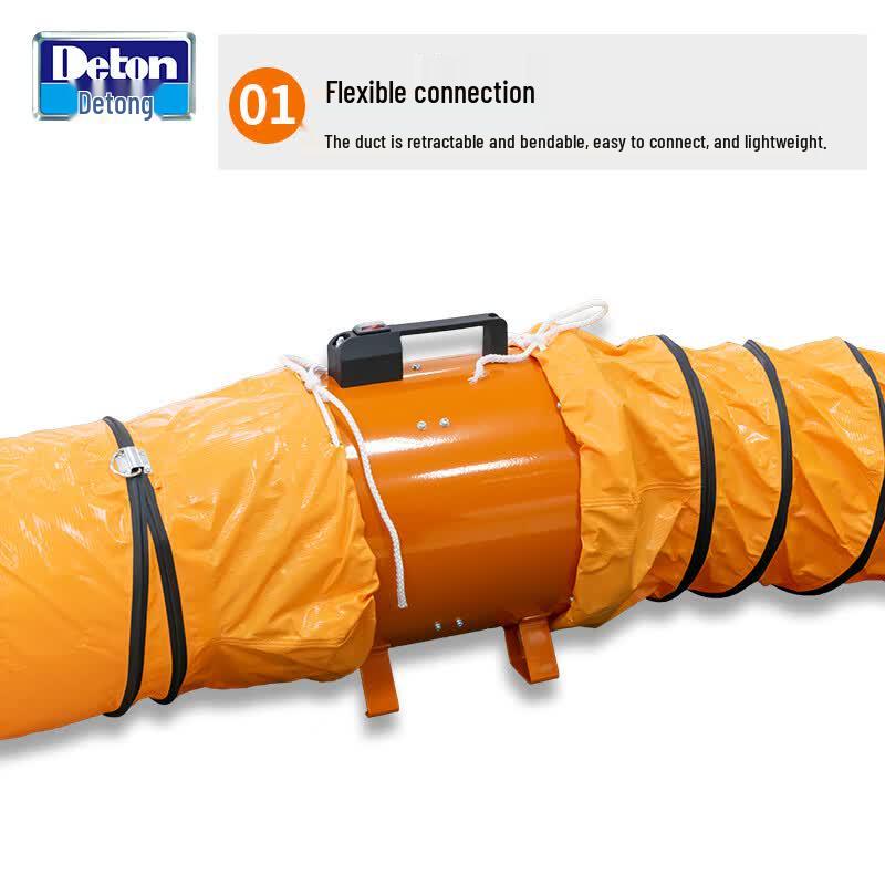 Гибкий воздуховод Deton PVT-40